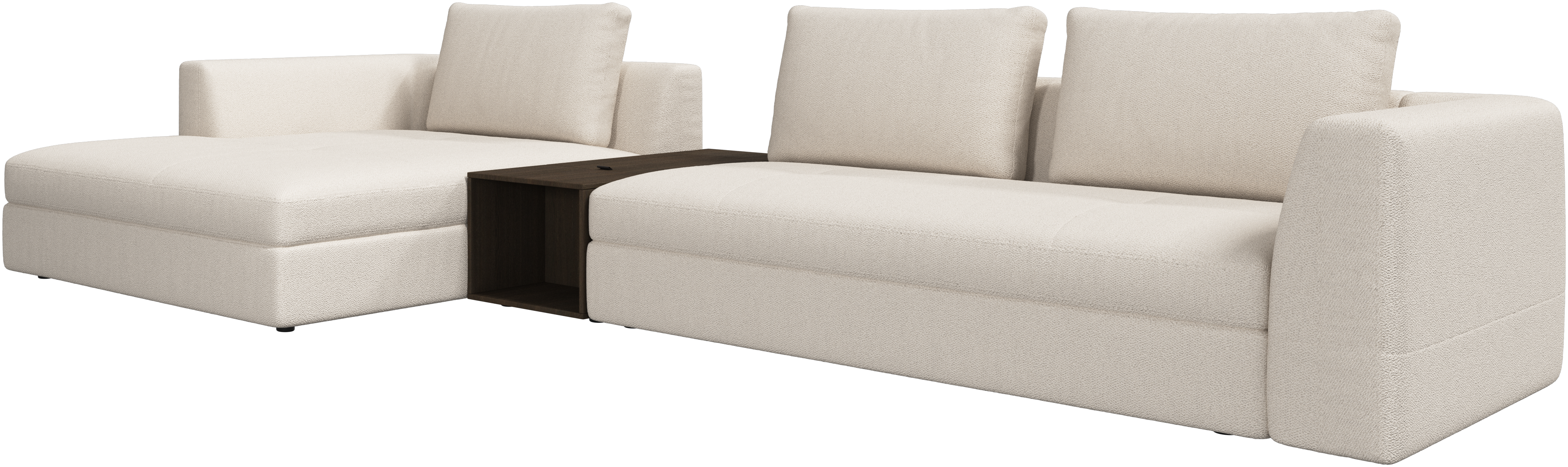 Bergamo chaise longue sofa with storage | Sofa | Bergamo | Morten